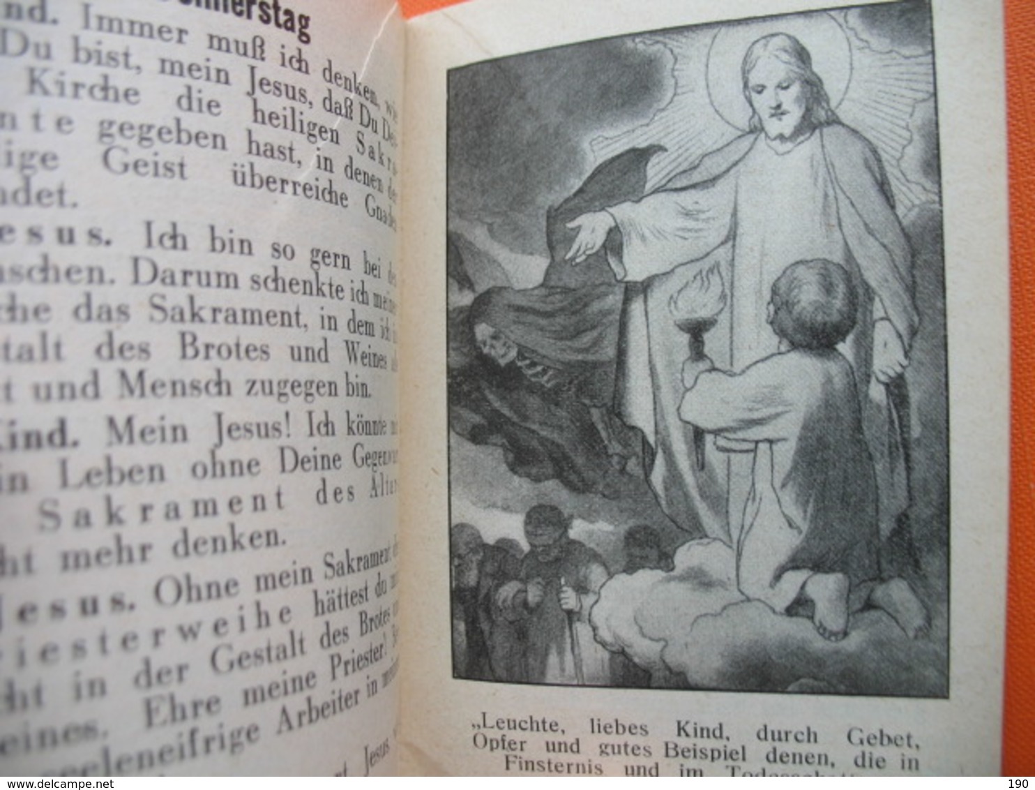 Kinderwacht.DES KINDES ZWIESPRACHE MIT JESUS.Von Pralat J.Morzinger - Christendom