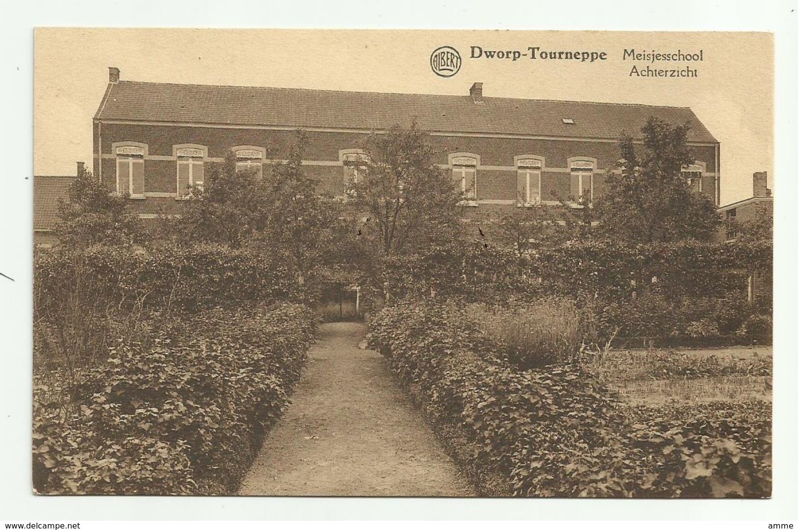 Dworp - Tourneppe   *   Meisjesschool - Achterzicht - Beersel