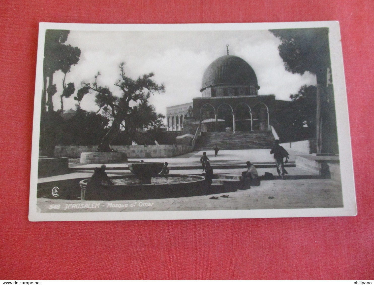 Jerusalem Mosque Of Omar  RPPC  > Ref  2886 - Israel