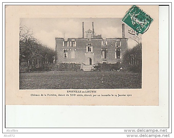 Epreville En Lieuvin-Château De La Fortiere. - Autres & Non Classés