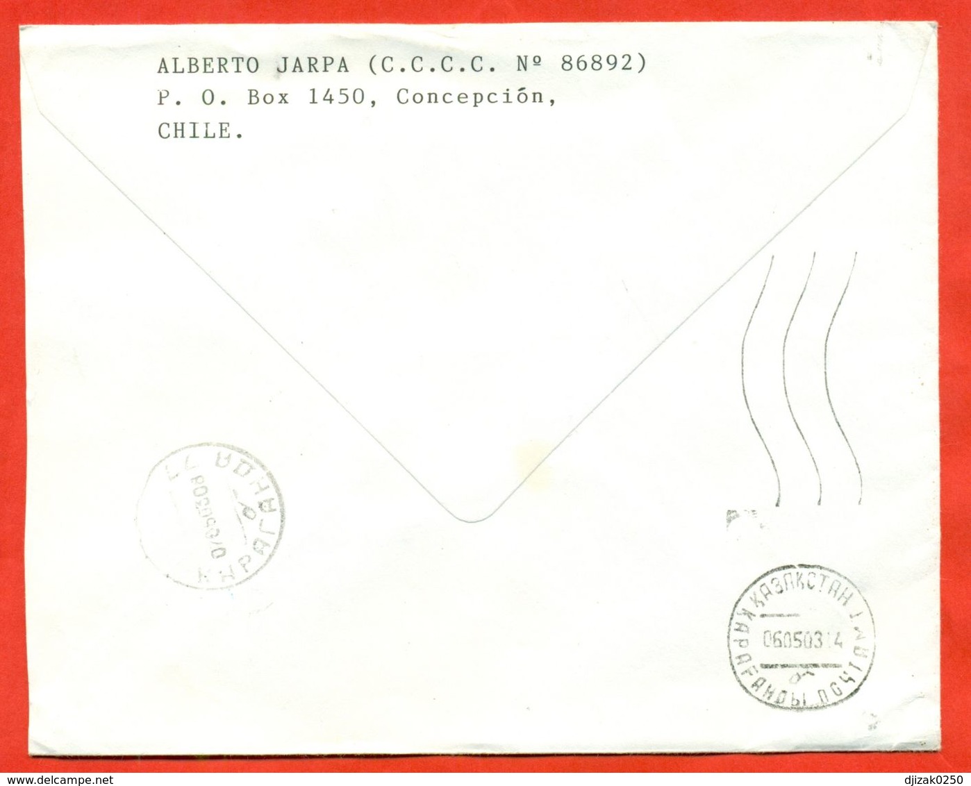 Chile 2003.Fauna. Envelope Passed The Mail. - Chile