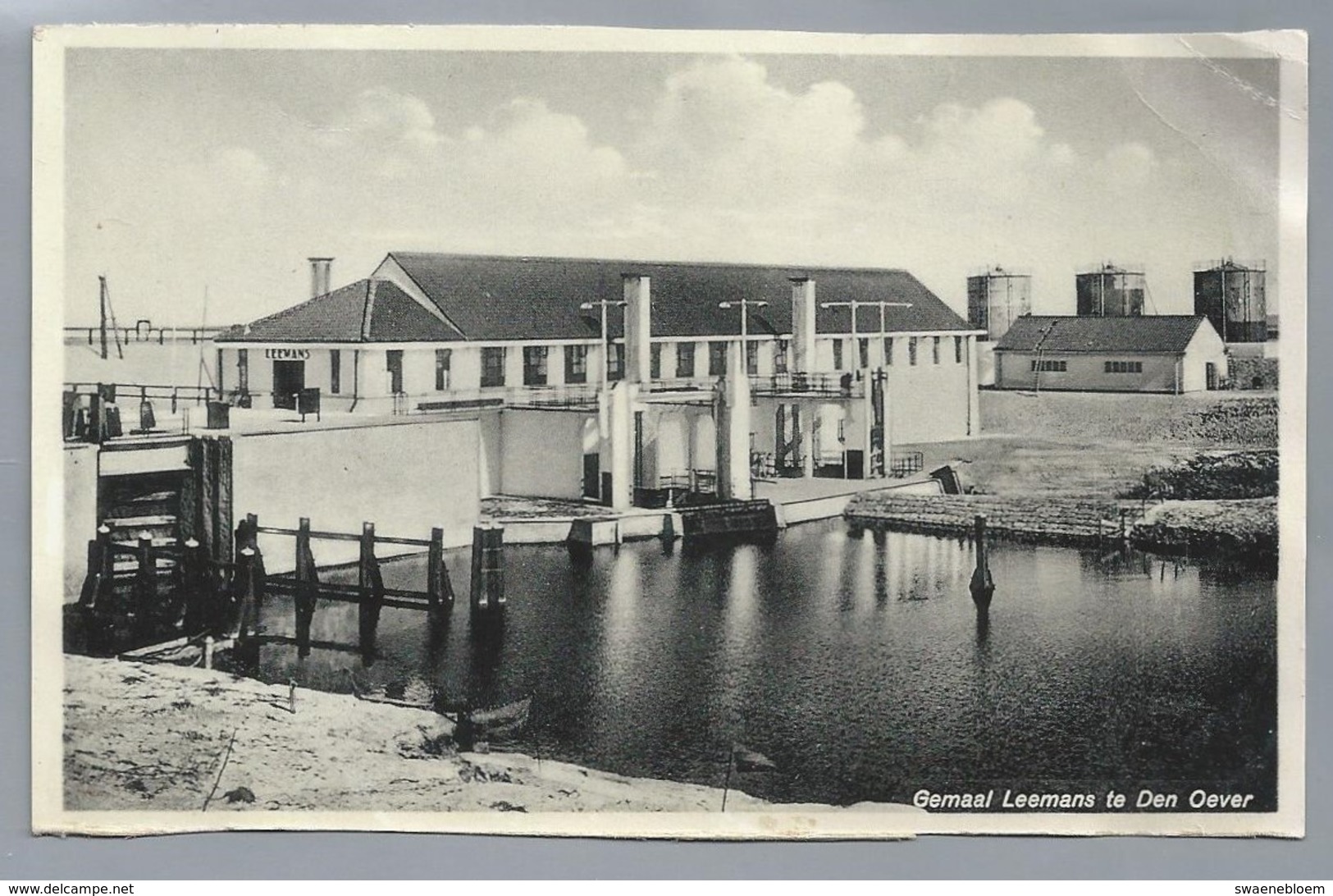 NL.- DEN OEVER. Gemaal Leemans. - Den Oever (& Afsluitdijk)