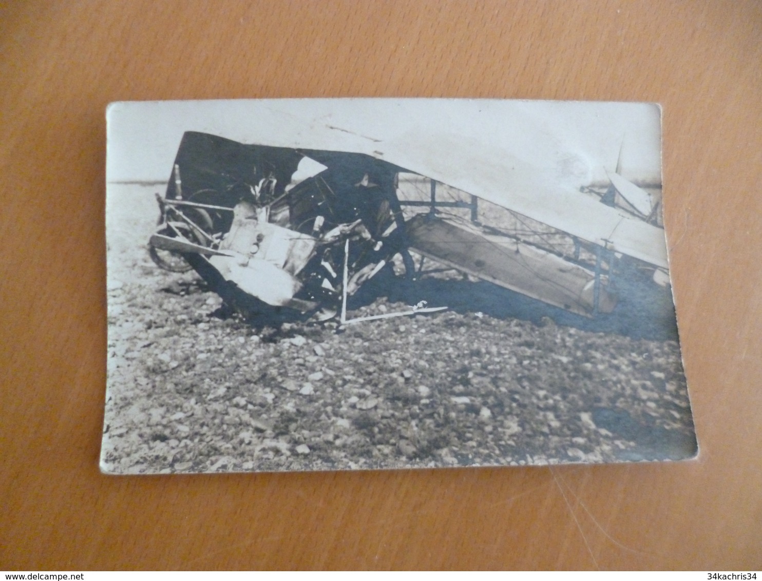 Carte Photo Aviation à Re Situer Crasch Accident D'avion - Unfälle