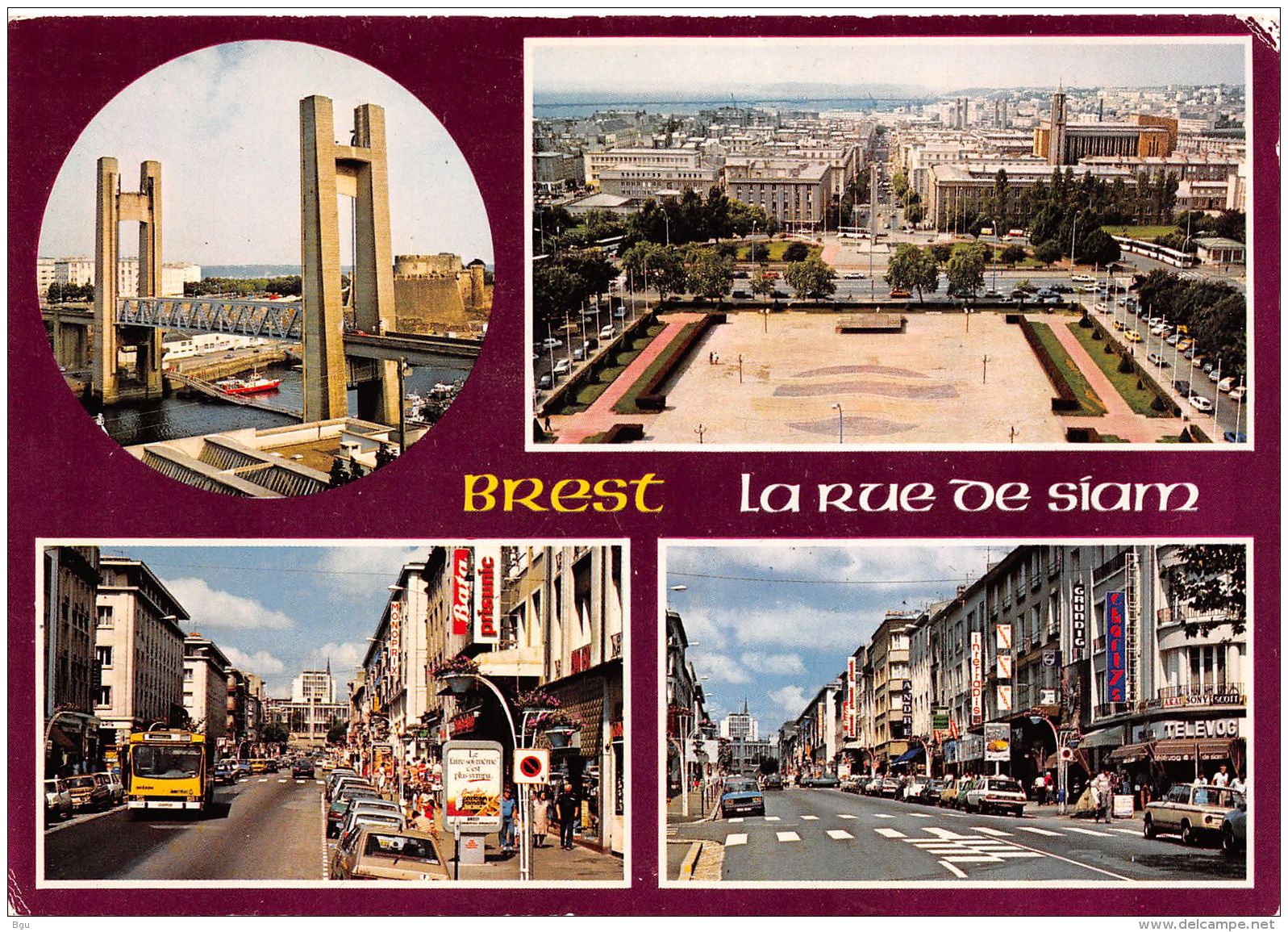 Brest (29) - La Rue De Siam - Multivues - Brest