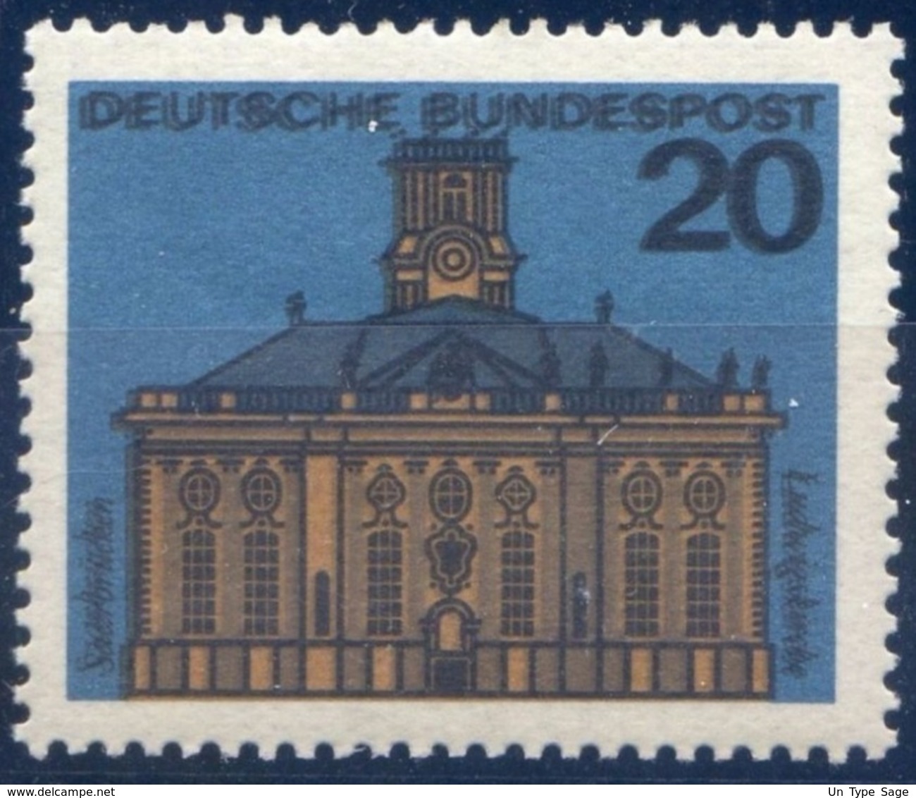 Allemagne - YT N°295D - Variété Double Frappe De La Couleur Noire- TTB - Signé Calves - (F013) - Nuovi