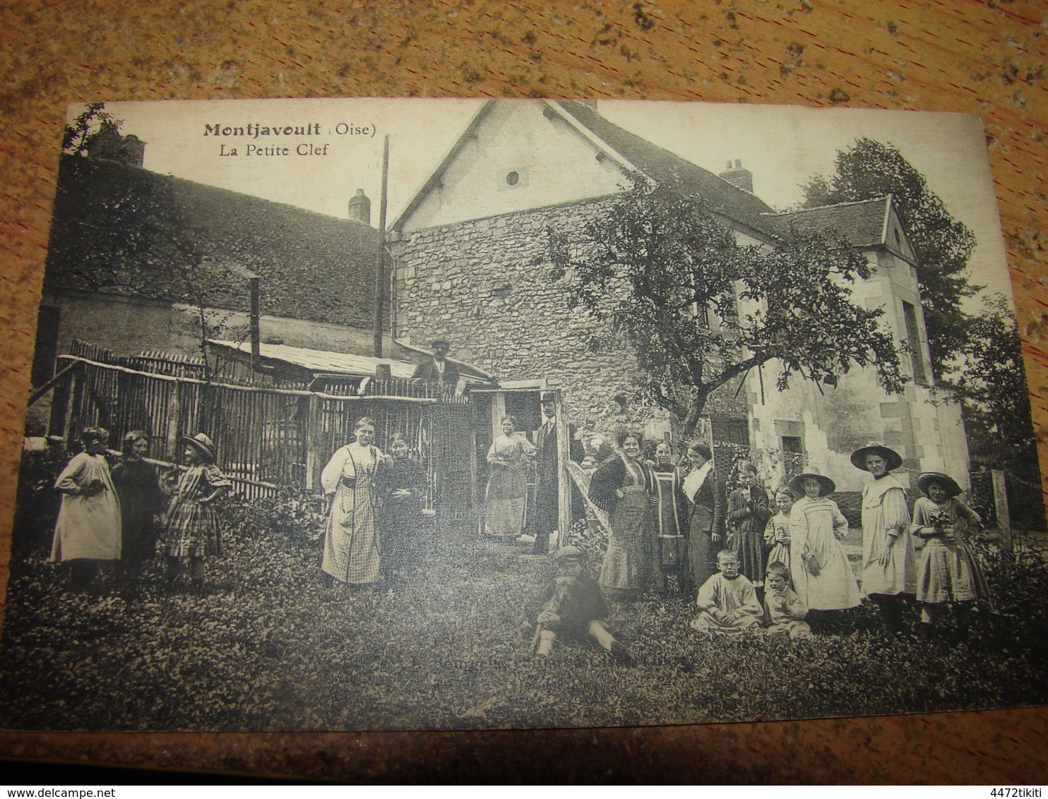 C.P.A.- Montjavoult (60) - La Ferme La Petite Clef - 1910 - SUP (R28) - Montjavoult