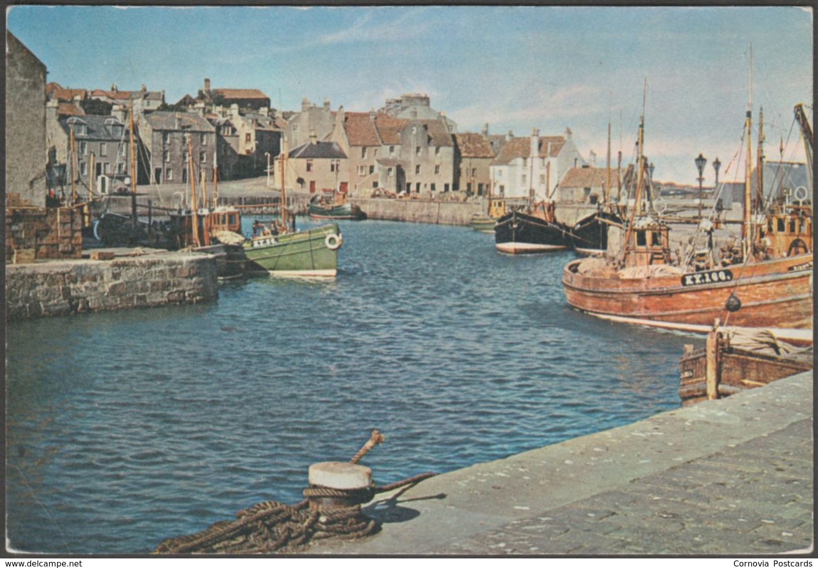 The Harbour, Pittenweem, Fife, C.1960s - J Arthur Dixon Postcard - Fife