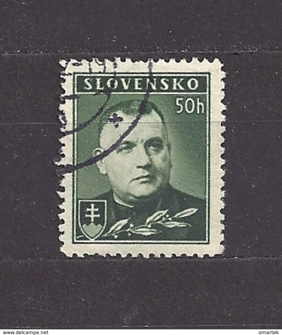 Slovakia Slowakei 1939 Gest ⊙ Mi 67 Sc 43 J.Tiso. SLOVENSKO. C2 - Gebraucht