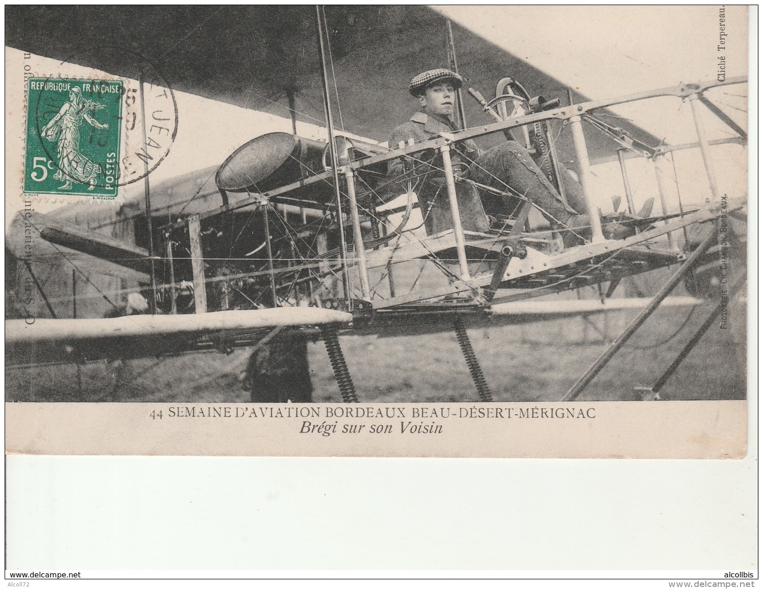 Semaine D'Aviation Bordeaux Beau Desert Merignac-Bregi Sur Son Voisin. - Bordeaux