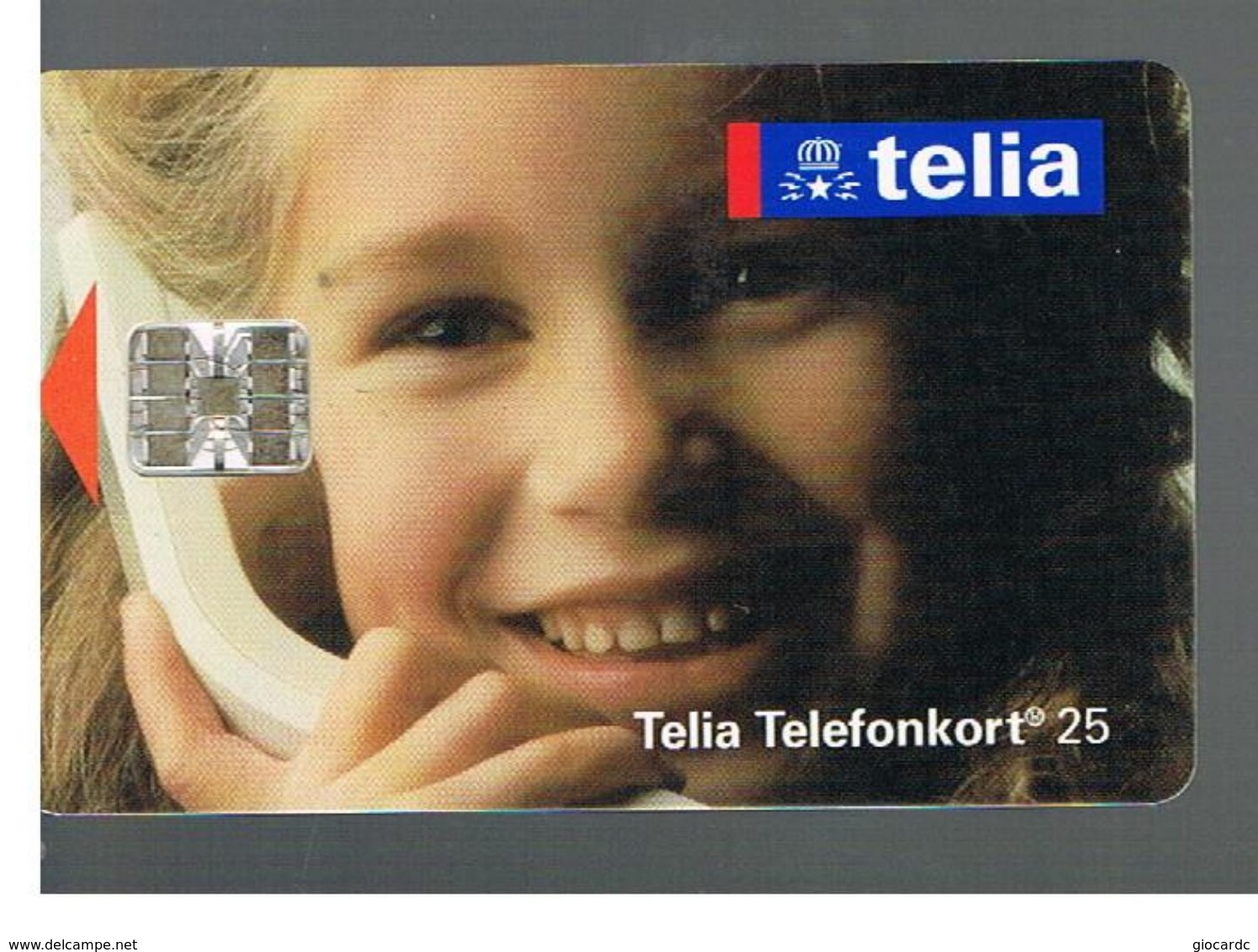 SVEZIA (SWEDEN) - TELIA  (CHIP) -  1993     GIRL   - USED - RIF. 10023 - Schweden