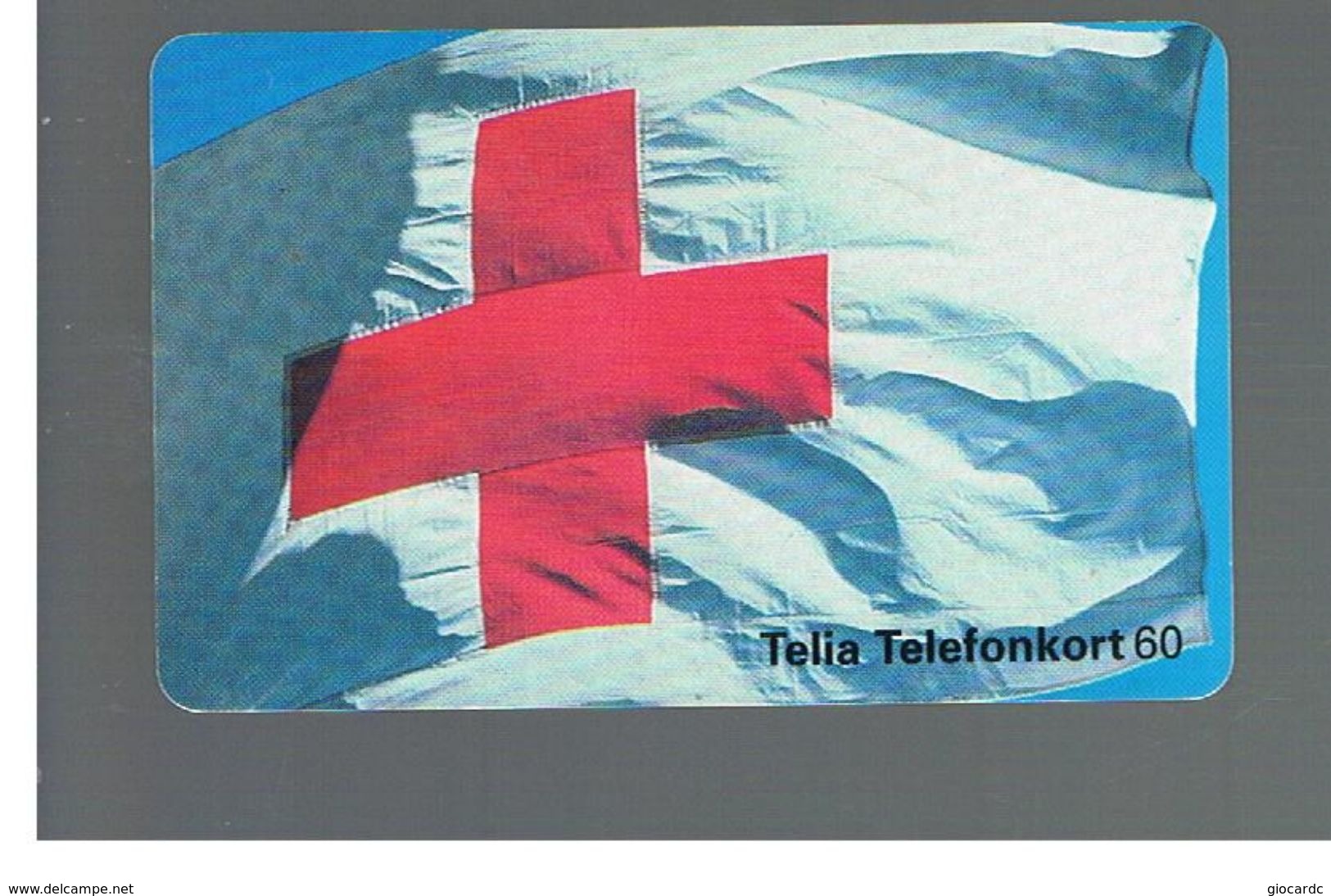 SVEZIA (SWEDEN) - TELIA  (CHIP) -  1994   RED CROSS             - USED - RIF. 10030 - Schweden