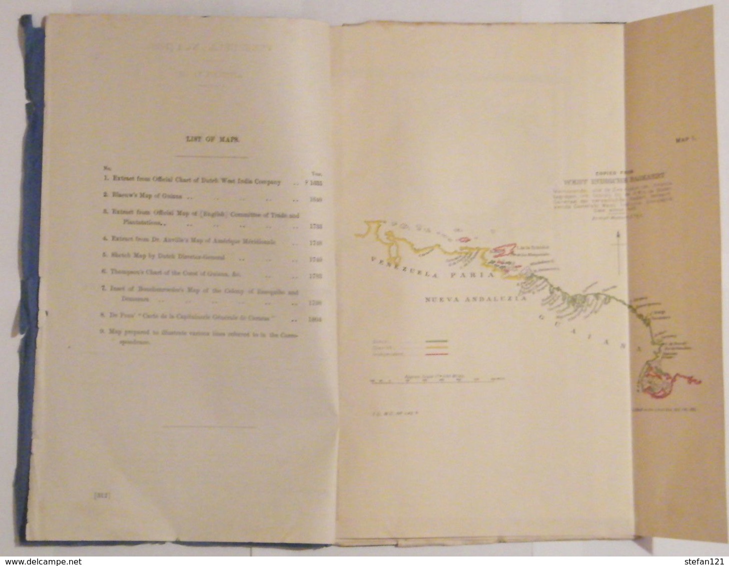 Venezuela N° 1 (1896) Appendix N° III - Maps To Accompany Documents ...Guiana .. - Géographie