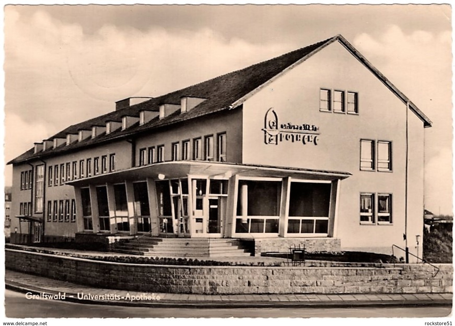 Greifswald Universitäts Apotheke DDR - Greifswald