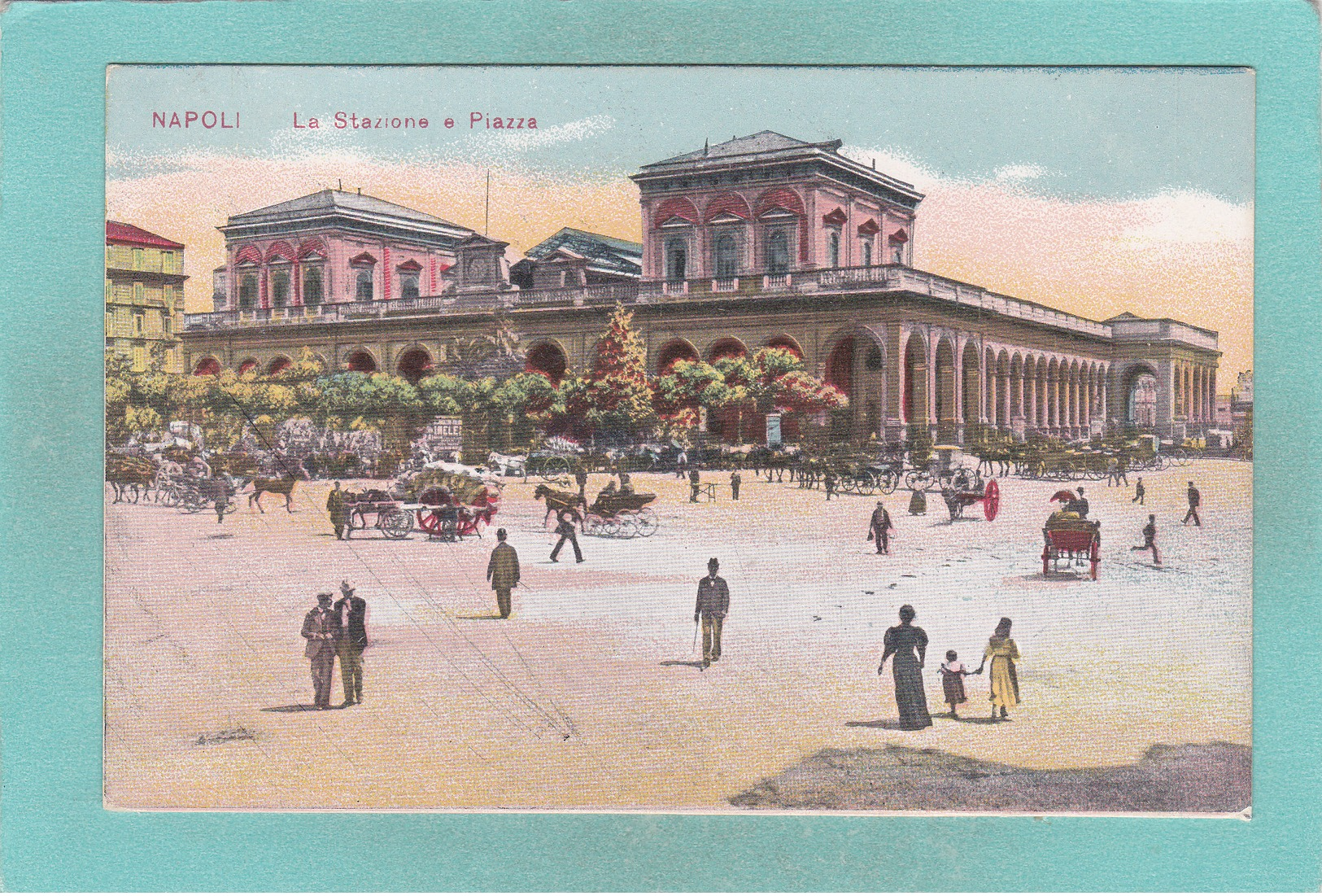 Small Post Card Of Napoli, Naples, Campania, Italy  ,N64. - Napoli (Naples)