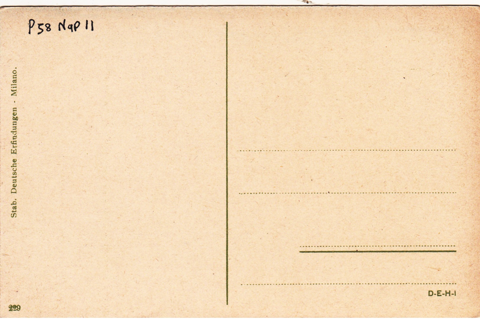 Small Post Card Of Napoli, Naples, Campania, Italy  ,N64. - Napoli (Naples)