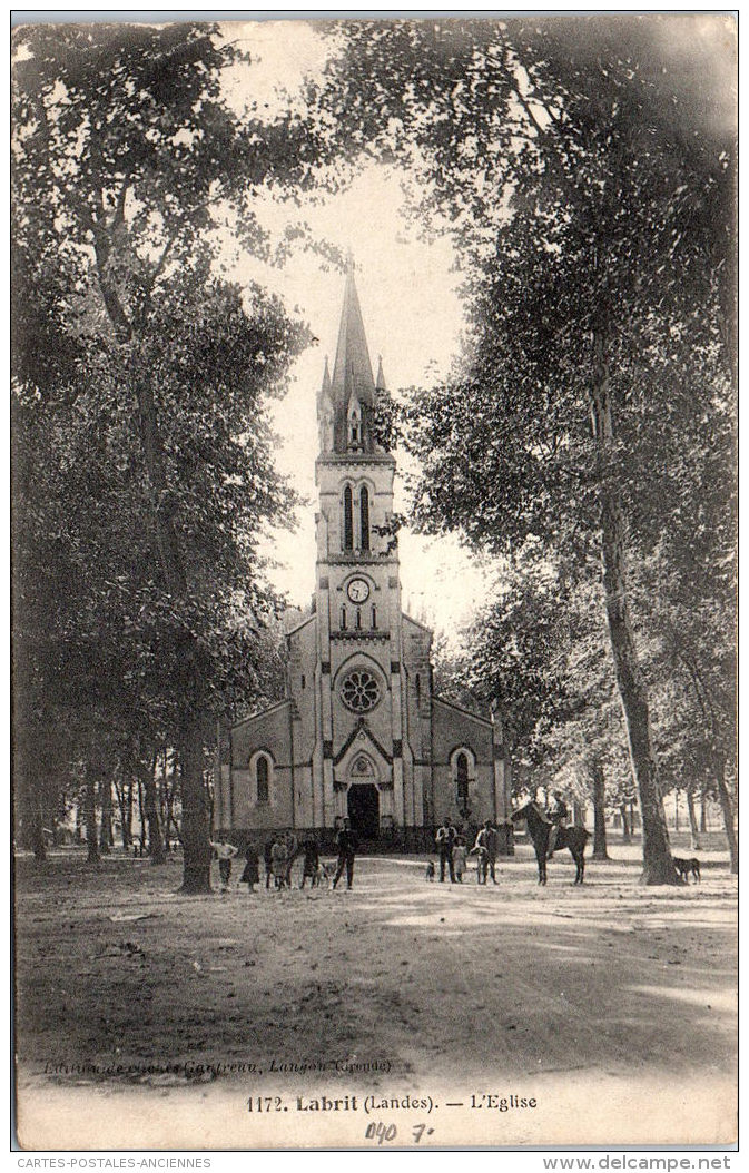 40 LABRIT - L'église - Labrit