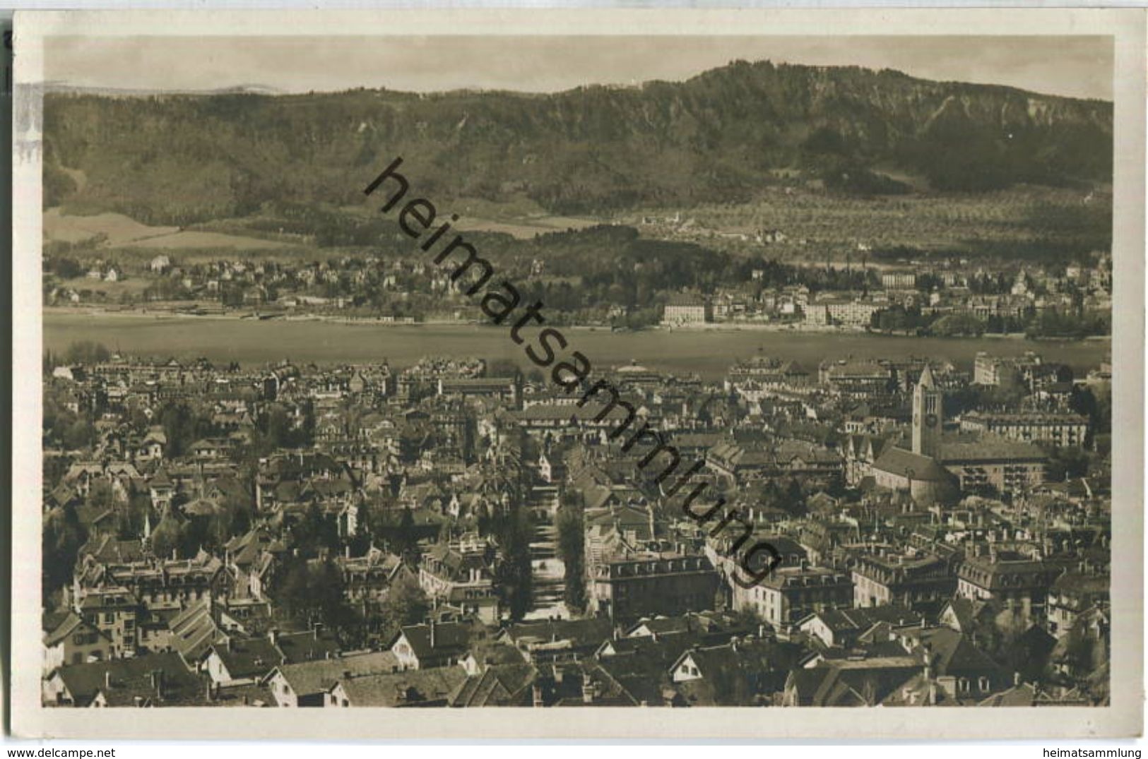 Zürich Gegen Den Uetliberg - Foto-Ansichtskarte - Wehrliverlag Kilchberg - Kilchberg