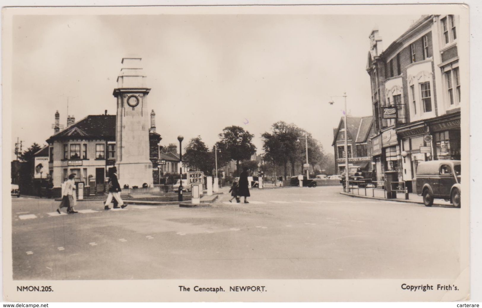 Cpa,angleterre,london,the   Cenotaph NEWPORT,tomb ,monument,rare ,royaume- Uni - Autres & Non Classés