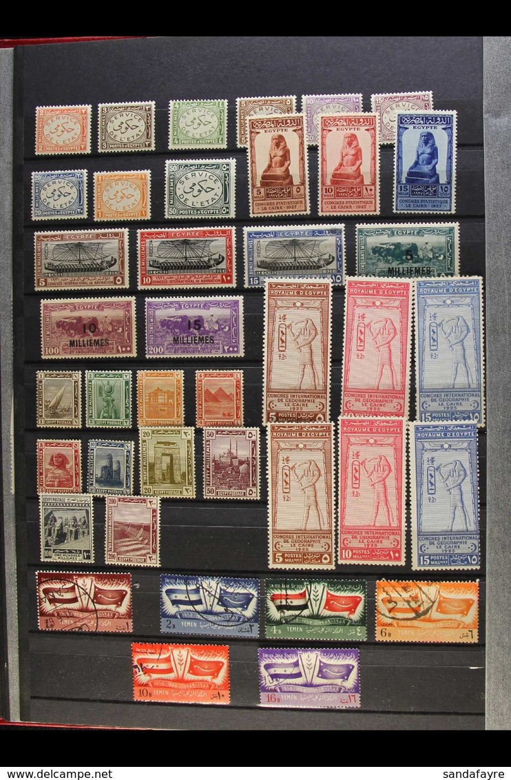 NORTH AFRICA AND MIDDLE EAST COLLECTION An 1890's To 1990's Assembly With Most Stamps Being Mint Or Never Hinged Mint, C - Sonstige & Ohne Zuordnung