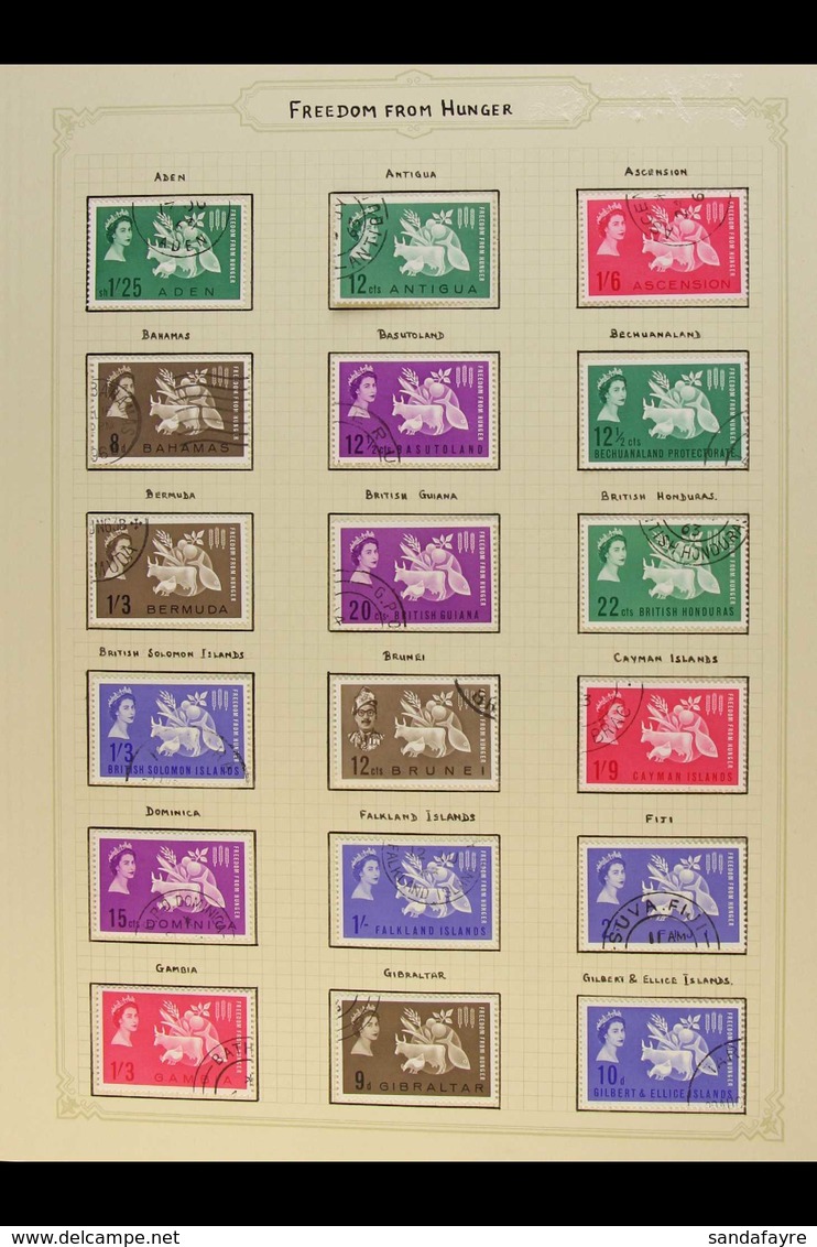 1953-67 VFU COMMONWEALTH OMNIBUS COLLECTION. An ALL DIFFERENT Collection Neatly Presented On Album Pages That Includes 1 - Sonstige & Ohne Zuordnung