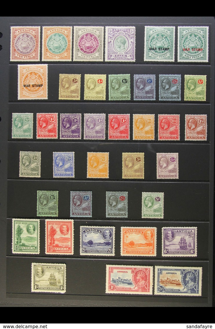 1911-36 MINT KGV COLLECTION Presented On A Stock Page. Includes 1911 Arms 2d, 3d, & 6d, 1913 5s, 1921-29 Multi Crown Wat - Sonstige & Ohne Zuordnung