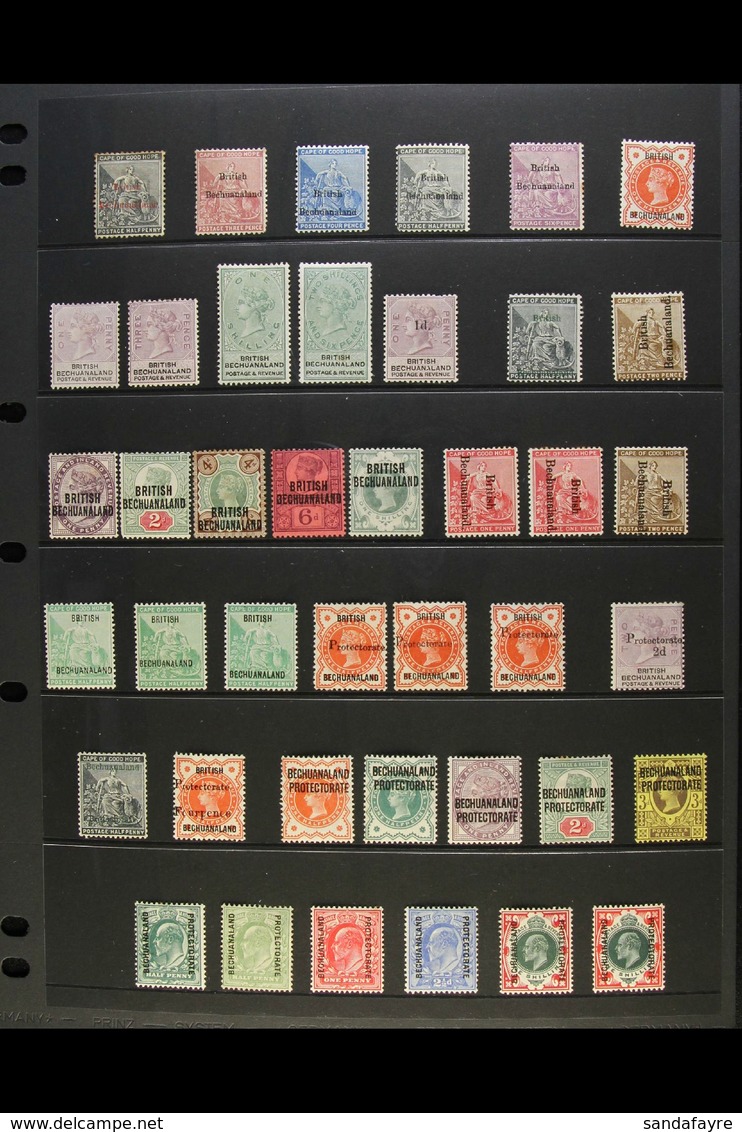 1886-1913 MINT COLLECTION Presented On A Stock Page. Includes 1885 To 4d, Wmk Anchor 6d, 1888 Range With Values To 2s 6d - Sonstige & Ohne Zuordnung