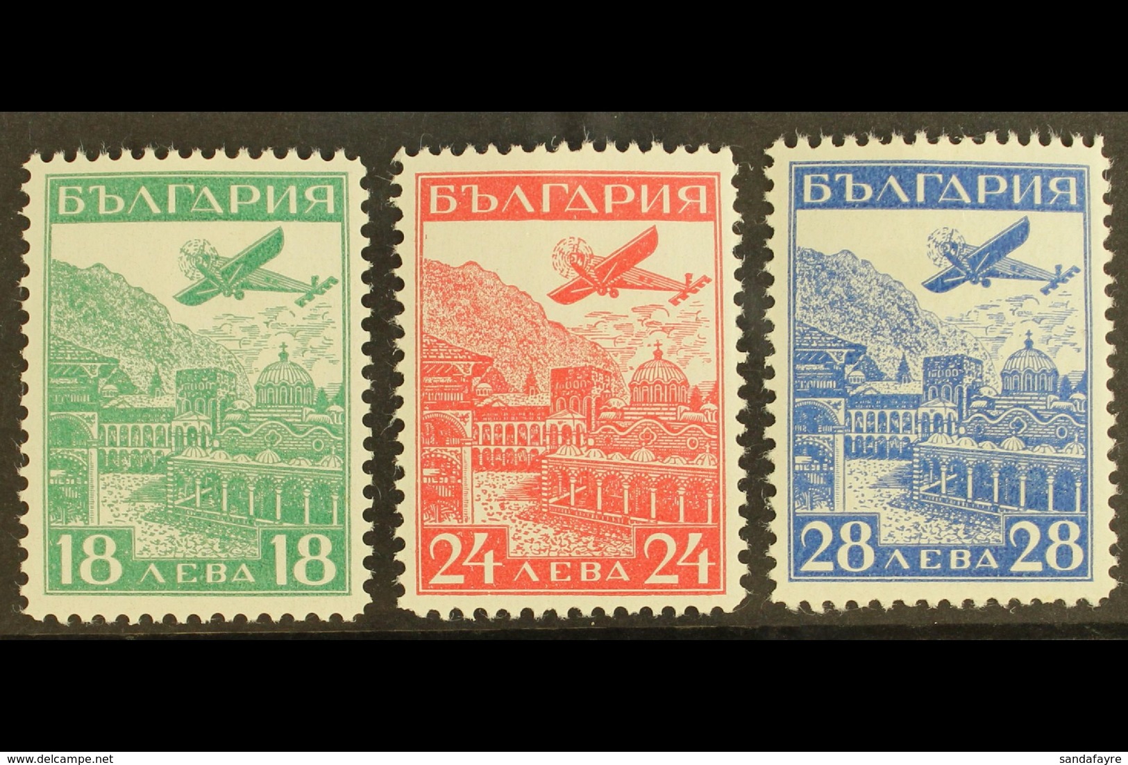 1932 Airmails Set, Mi 249/51, Very Fine Mint (3). For More Images, Please Visit Http://www.sandafayre.com/itemdetails.as - Other & Unclassified