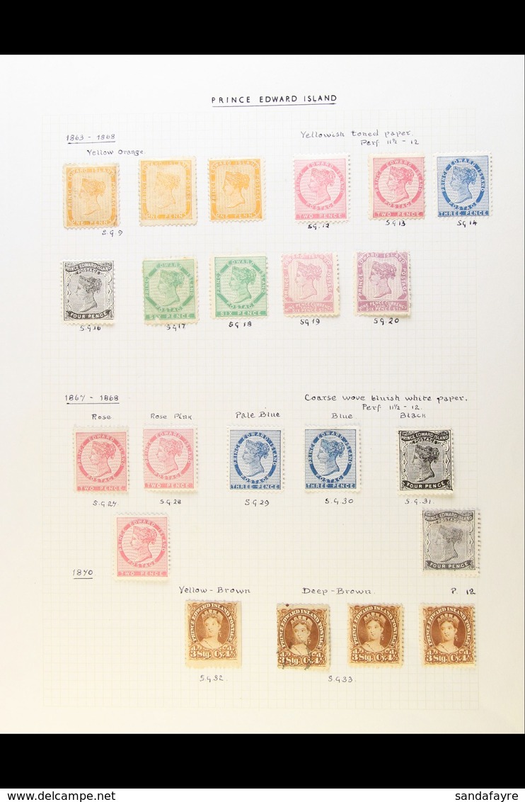 1861 - 1872 MINT & USED COLLECTION Interesting Mint And Used Collection With A Good Range Of Perf And Shade Types Includ - Andere & Zonder Classificatie