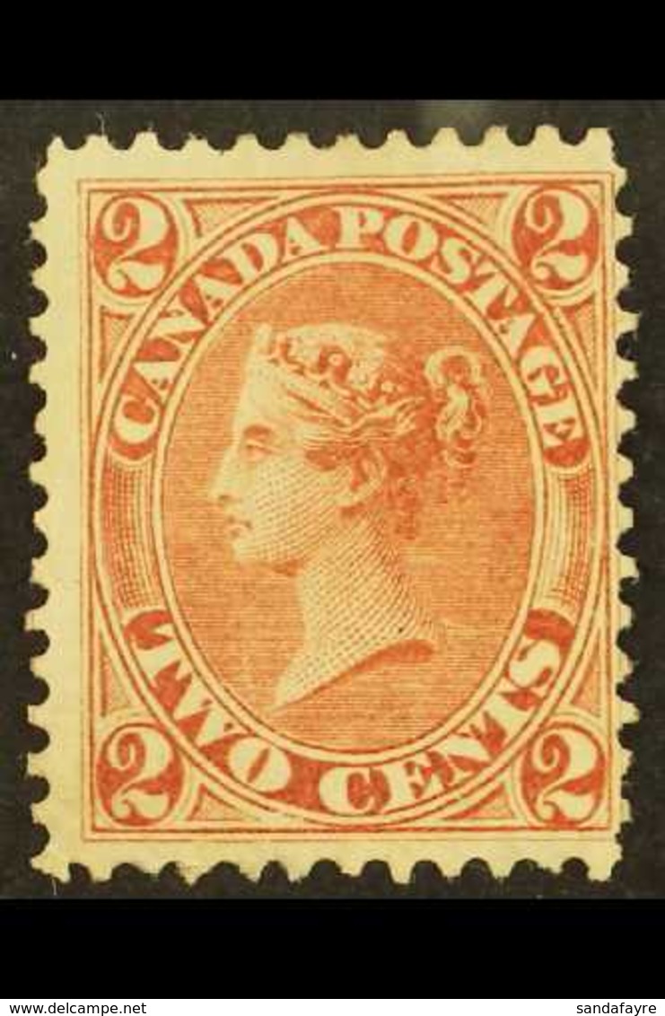 1864 2c Bright Rose Queen, SG 45, Fresh Unused. For More Images, Please Visit Http://www.sandafayre.com/itemdetails.aspx - Sonstige & Ohne Zuordnung