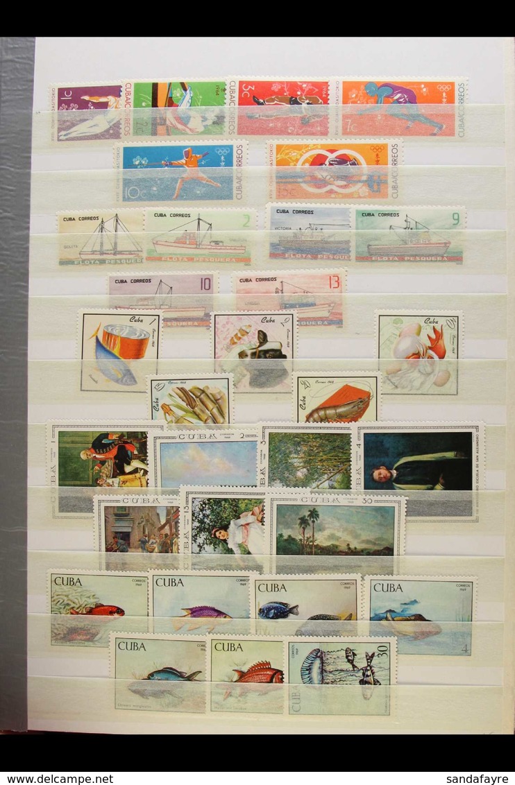 1964-1998 MAGNIFICENT NEVER HINGED MINT Collection Of ALL DIFFERENT Complete Sets, Plus A Few Miniature Sheets, Displaye - Sonstige & Ohne Zuordnung