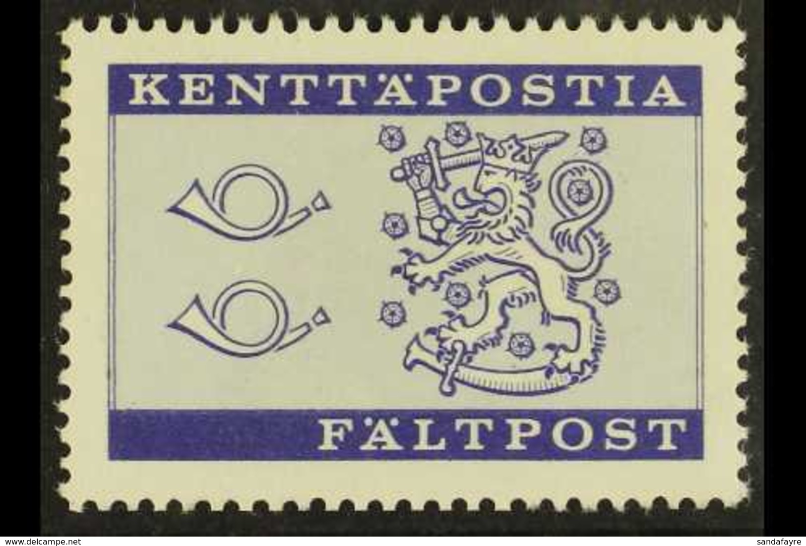 MILITARY FIELD POST (-) Bluish Violet (Michel 8, SG M688, Facit F.8), Fine Never Hinged Mint, Fresh. For More Images, Pl - Sonstige & Ohne Zuordnung