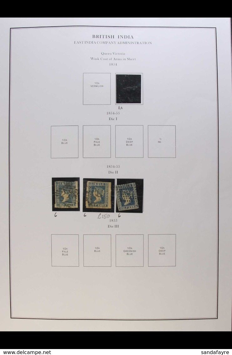 1854 TO 1954 "THE FIRST 100 YEARS" COLLECTION. A Substantial Collection Of Mint & Used Stamps On Leaves In A Binder, The - Sonstige & Ohne Zuordnung