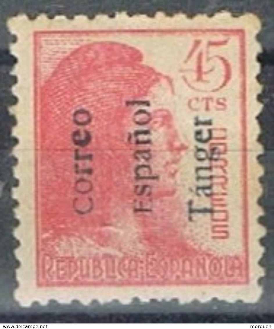 Sello 45 Cts TANGER, Marruecos Español, Edifil Num 103 * - Marocco Spagnolo