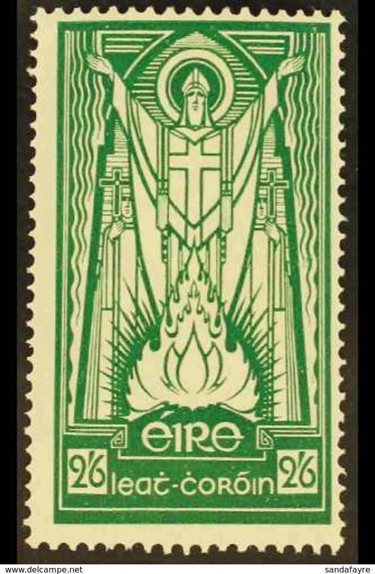 1937 2s6d Emerald- Green St Patrick, SG 102, Never Hinged Mint. For More Images, Please Visit Http://www.sandafayre.com/ - Sonstige & Ohne Zuordnung