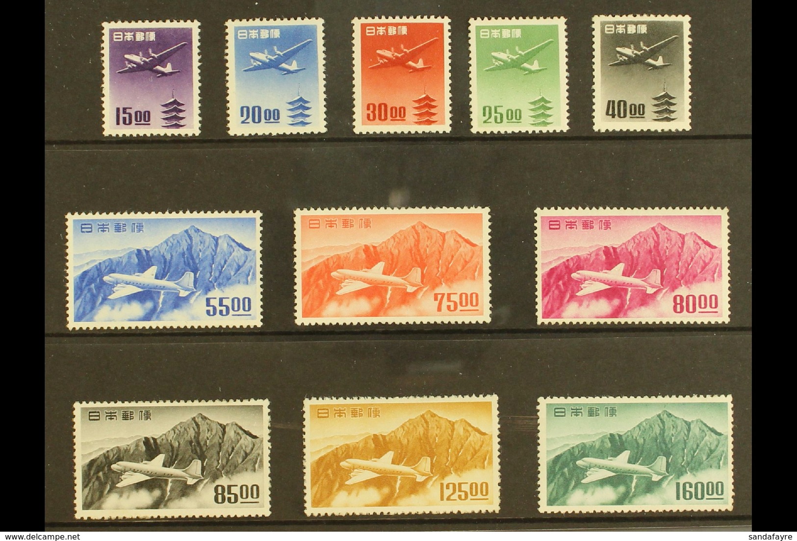 1951-2 Airmail Set, SG 625/35, Never Hinged Mint (11). For More Images, Please Visit Http://www.sandafayre.com/itemdetai - Sonstige & Ohne Zuordnung