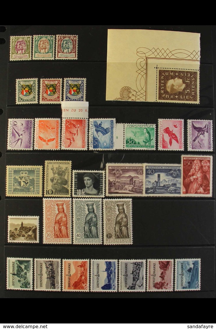 1924-59 NEVER HINGED MINT SELECTION Incl. 1924 2½rp, 7½rp & 15rp, 1927 Birthday Set, 1939 Airmails Set, 1946 10f St. Luc - Sonstige & Ohne Zuordnung