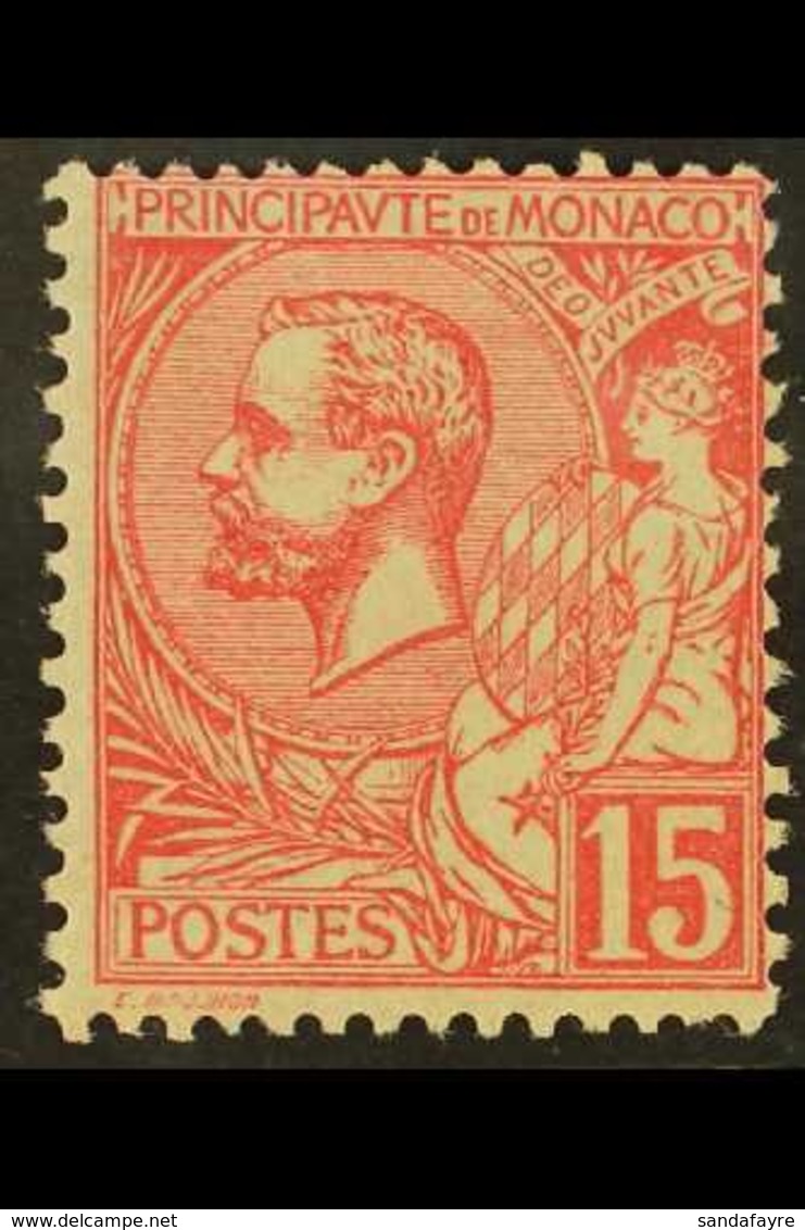 1891-4 15c Pink, Deeper Shade, Yvert 15, Never Hinged Mint. For More Images, Please Visit Http://www.sandafayre.com/item - Sonstige & Ohne Zuordnung