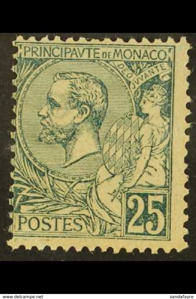 1891-4 25c Green, Yvert 16, Never Hinged Mint, Centred To Left. For More Images, Please Visit Http://www.sandafayre.com/ - Sonstige & Ohne Zuordnung