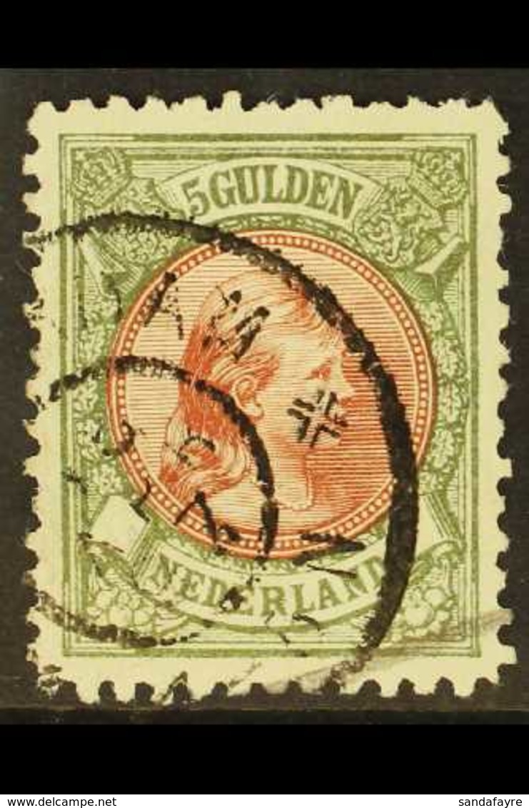 1896 5g Brownish Red & Bronze-green, Mi 48C, SG 165, Fine Used. For More Images, Please Visit Http://www.sandafayre.com/ - Sonstige & Ohne Zuordnung