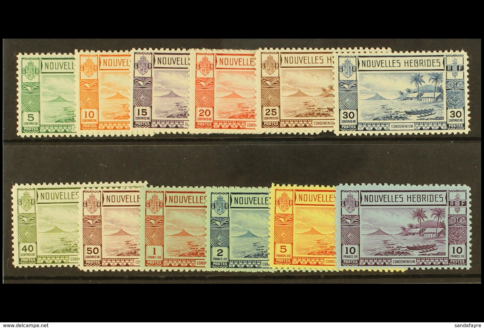 FRENCH: 1938 Gold Currency Complete Set, SG F53/64, Fine Mint. (12) For More Images, Please Visit Http://www.sandafayre. - Sonstige & Ohne Zuordnung