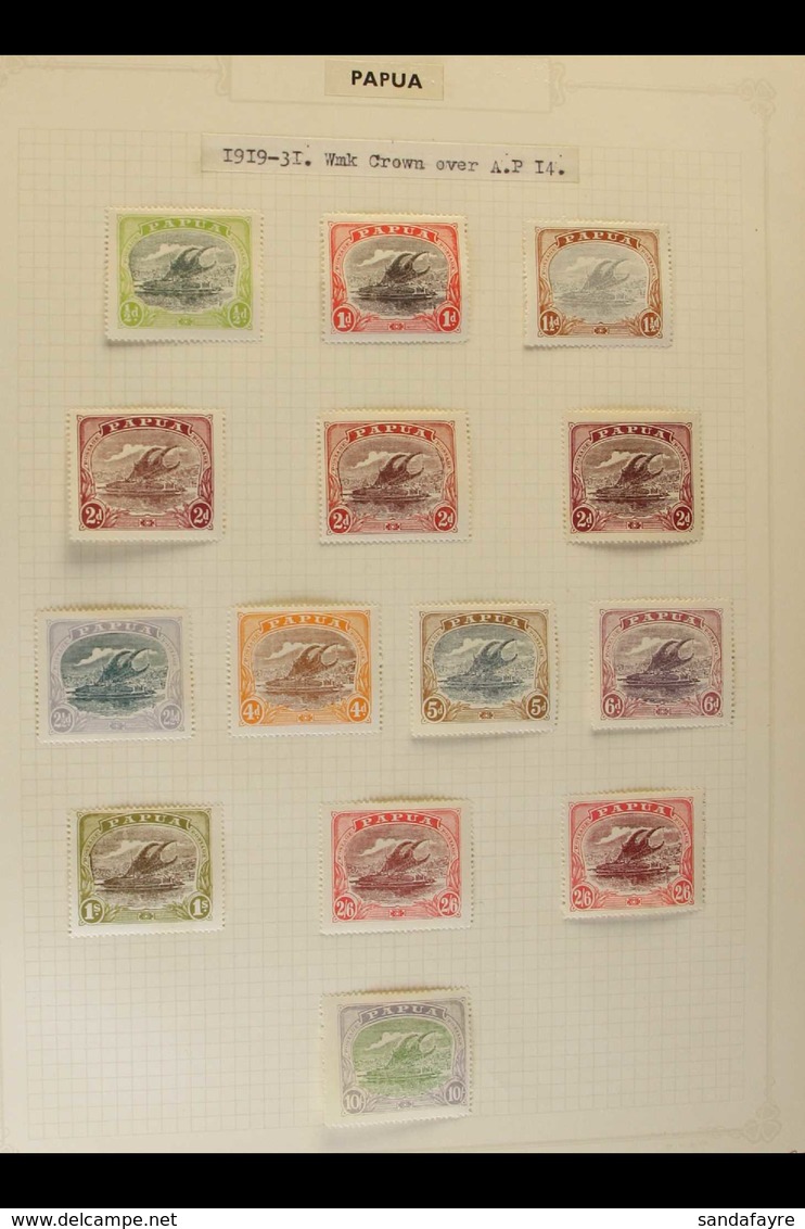 1907-1952 COLLECTION IN AN ALBUM All Different Mint And Used (mostly Mint), Some Mixed Condition (mainly Earlier Mint Wi - Papua-Neuguinea