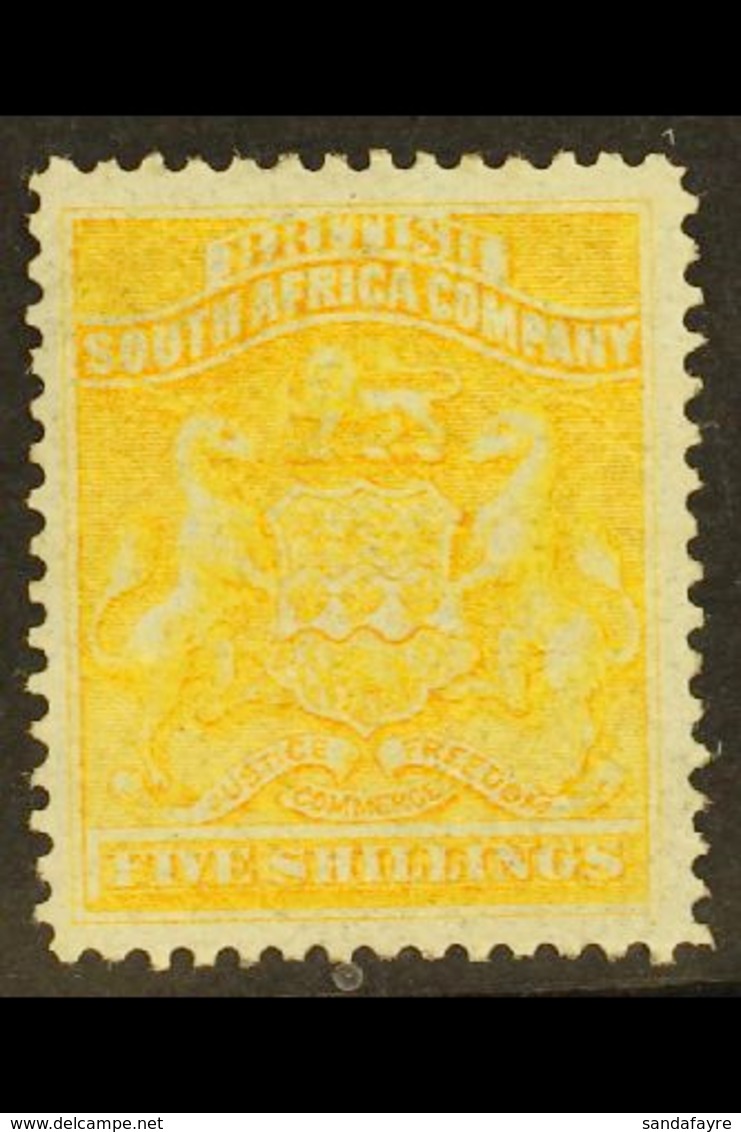 1892-93 5s Orange-yellow, SG 8, Fine Mint, Very Fresh. For More Images, Please Visit Http://www.sandafayre.com/itemdetai - Sonstige & Ohne Zuordnung