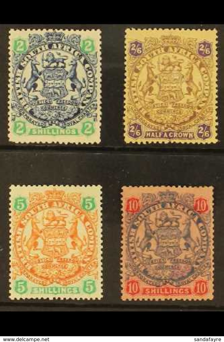 1896 - 7 2s To 10s Arms Without Dot  (Die II), SG 47/50, Very Fine And Fresh Mint. (4 Stamps) For More Images, Please Vi - Sonstige & Ohne Zuordnung