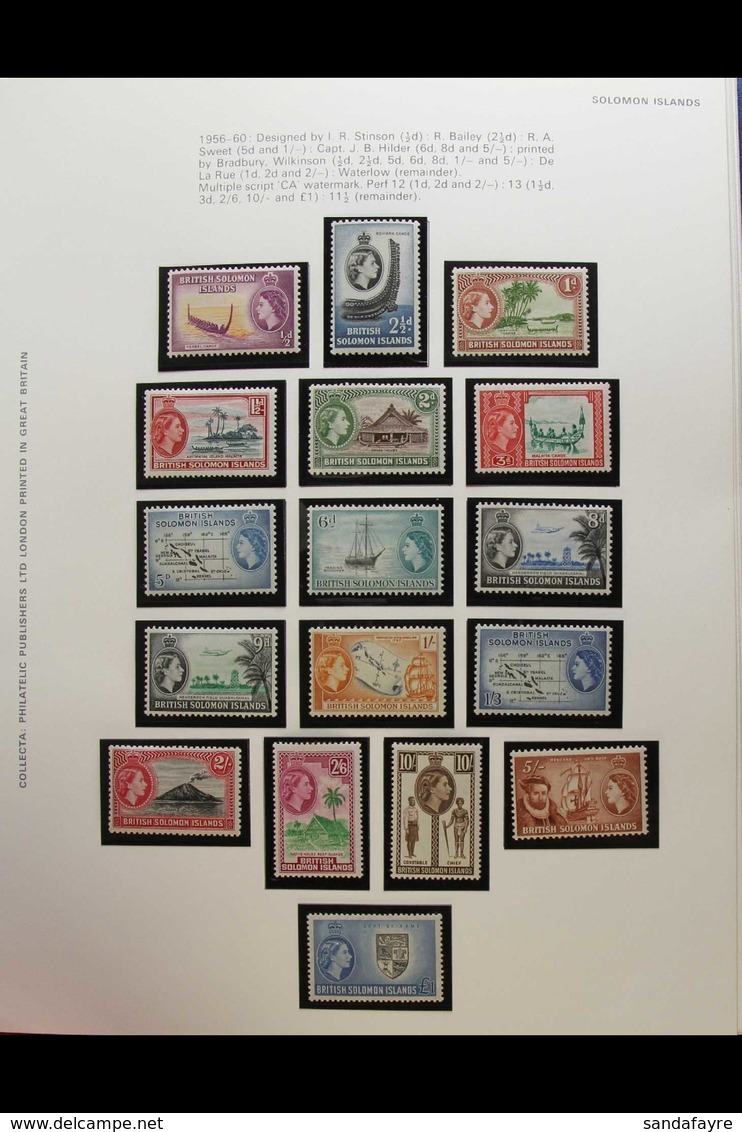 1953-82 HIGHLY COMPLETE COLLECTION. An Attractive, ALL DIFFERENT Mint Or Never Hinged Mint Collection, Highly Complete F - Salomonen (...-1978)