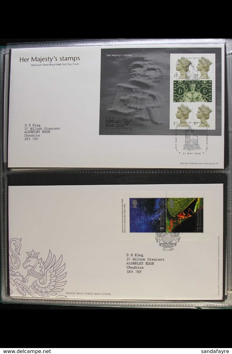 1970-2007 FIRST DAY COVER COLLECTION An Attractive Collection Presented In Four Matching Albums Offering A Strong Range  - FDC