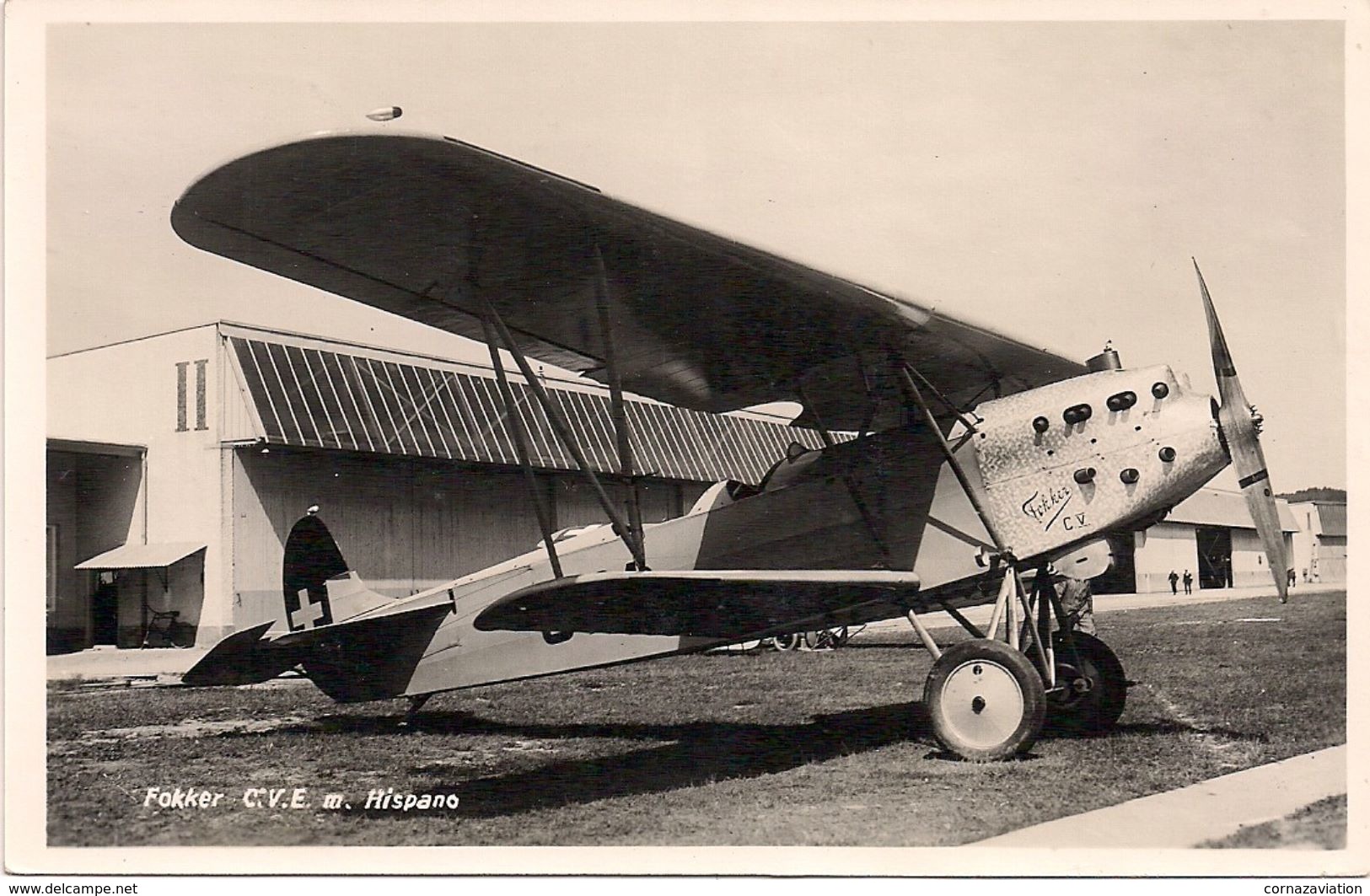 Dübendorf - Avion Fokker - Armée Suisse - 1919-1938