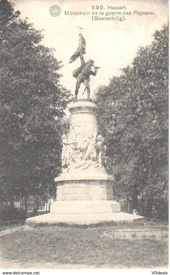 Hasselt - CPA - Monument De La Guerre Des Paysans - Hasselt