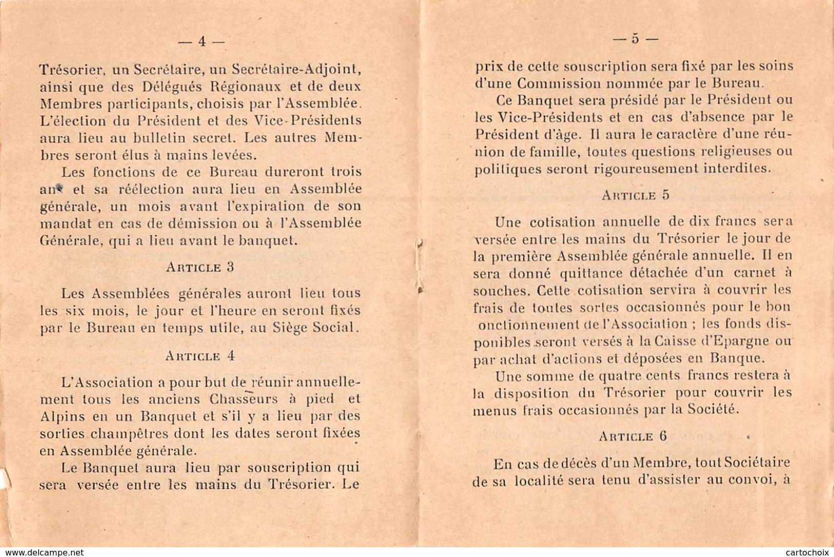 51 - Epernay - Association Amicale Des Anciens Chasseurs A Pied & Alpins - " Les Diables Bleus "  - De La Région - Non Classés