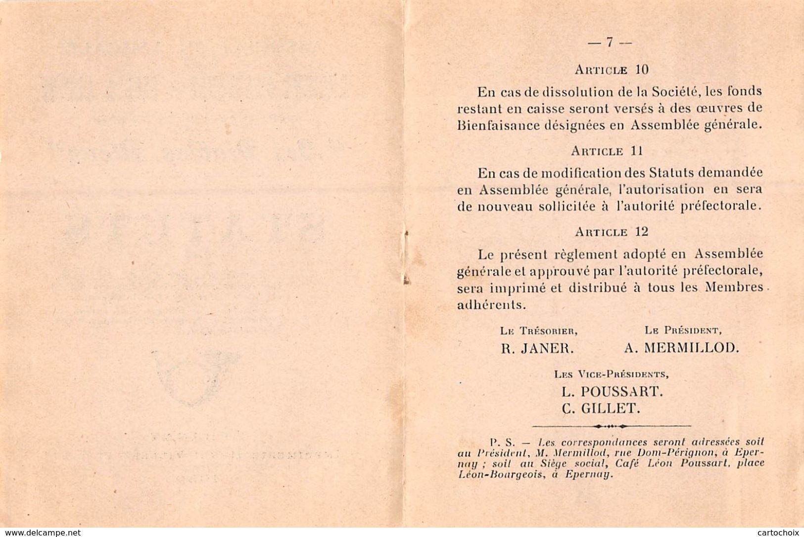 51 - Epernay - Association Amicale Des Anciens Chasseurs A Pied & Alpins - " Les Diables Bleus "  - De La Région - Non Classés