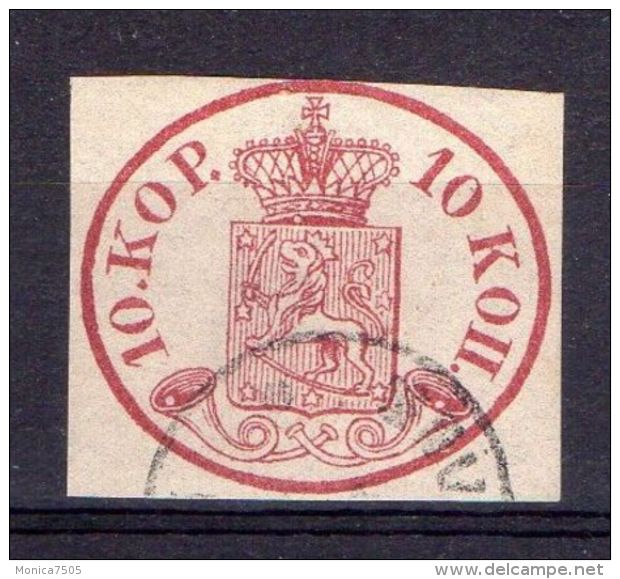 FINLANDE ( POSTE ) : Y&amp;T N°  2  " FAUX " TIMBRE  OBLITERE , A  VOIR . - Used Stamps